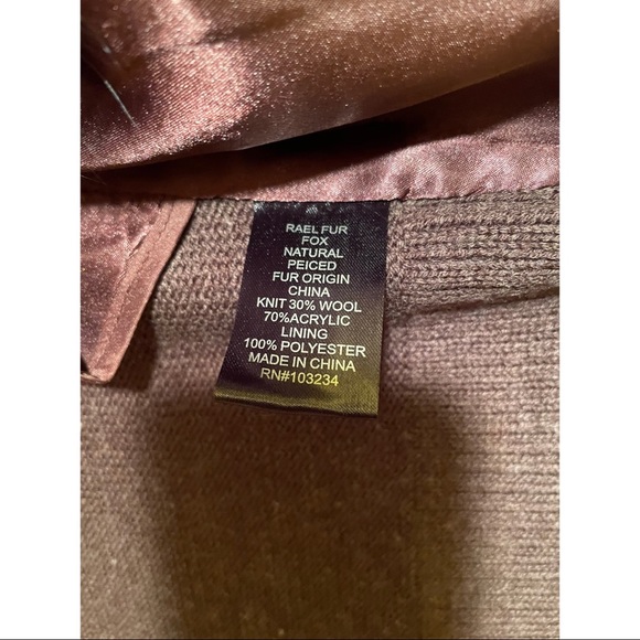 AUTHENTIC ADRIANNE LADAU Fur Vest - Picture 5 of 7